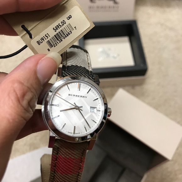 💯 authentic Burberry nova check watch - Picture 5 of 7